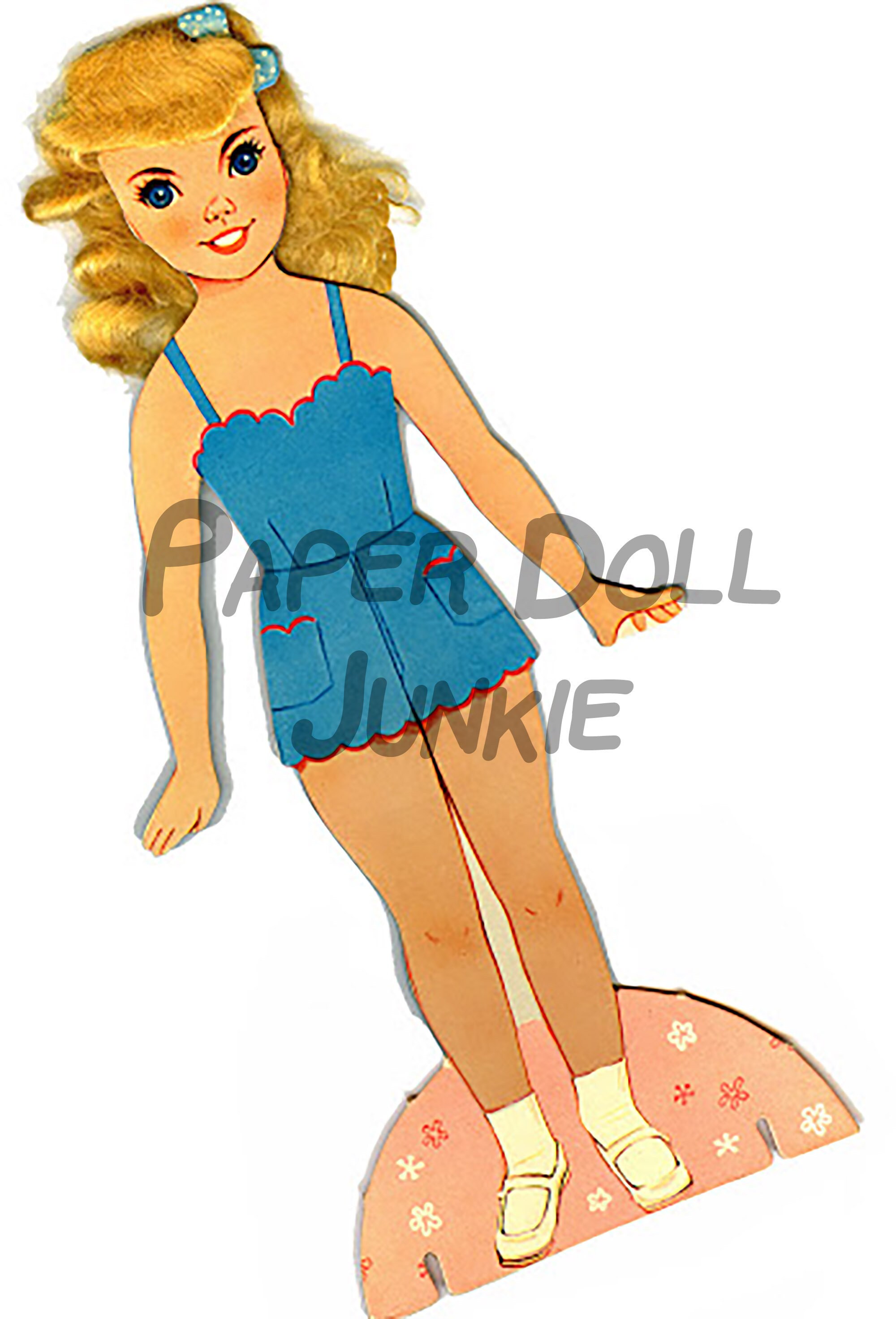 Vintage Paper Dolls Instant Download PDF Printables | Etsy