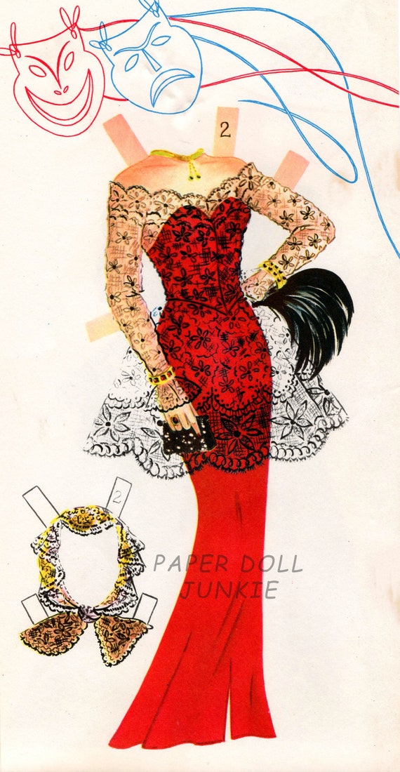 chinese dress ladies LOVE Printable Paper Dolls