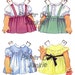 Extra Large Printable Paper Dolls, PNG and PDF Formats Vintage Little ...