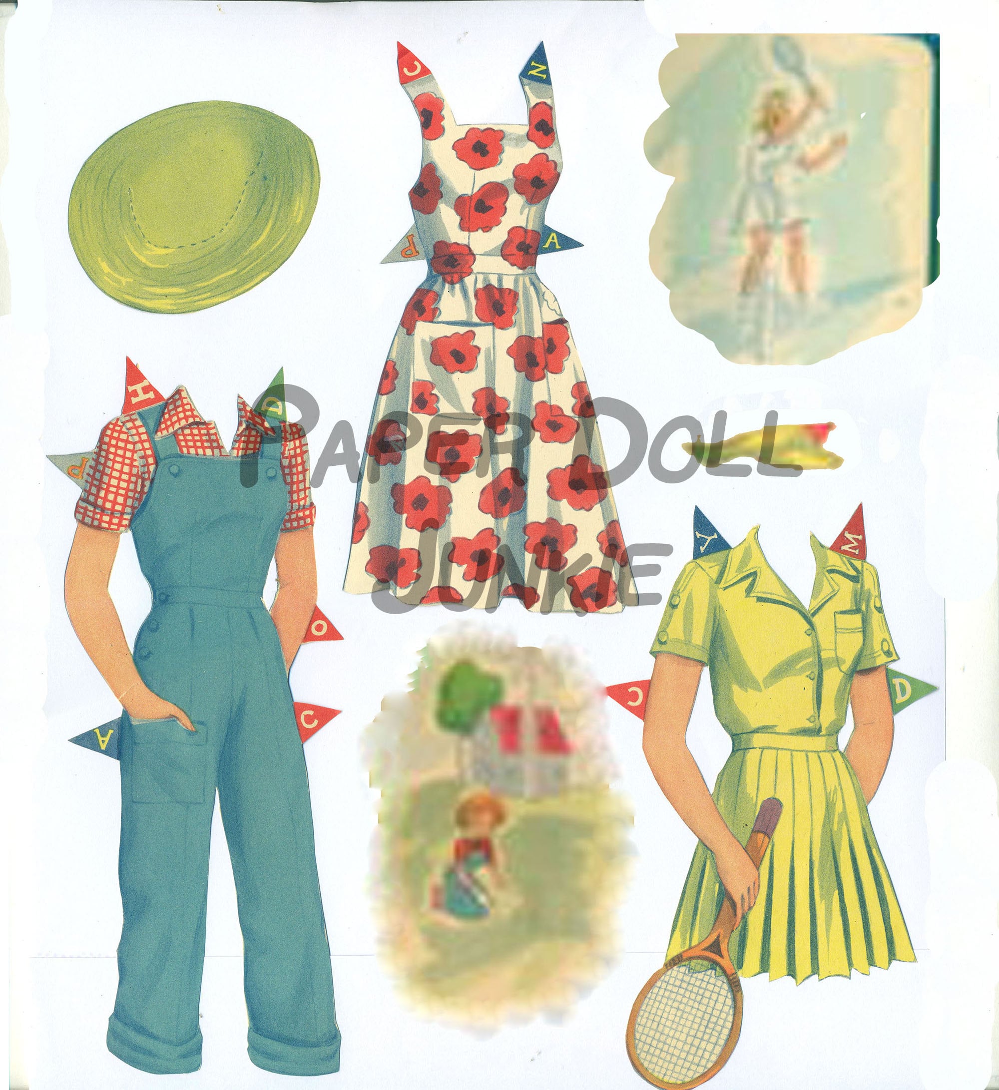 Printable Paper Dolls Vintage