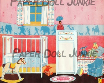 Printable Paper Doll House