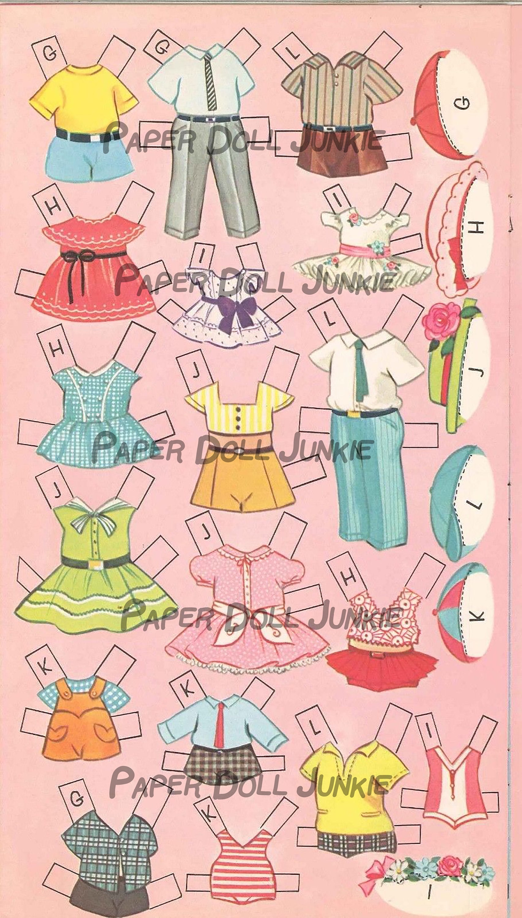 A Dozen Cousins Downloadable Paper Dolls - Etsy Canada