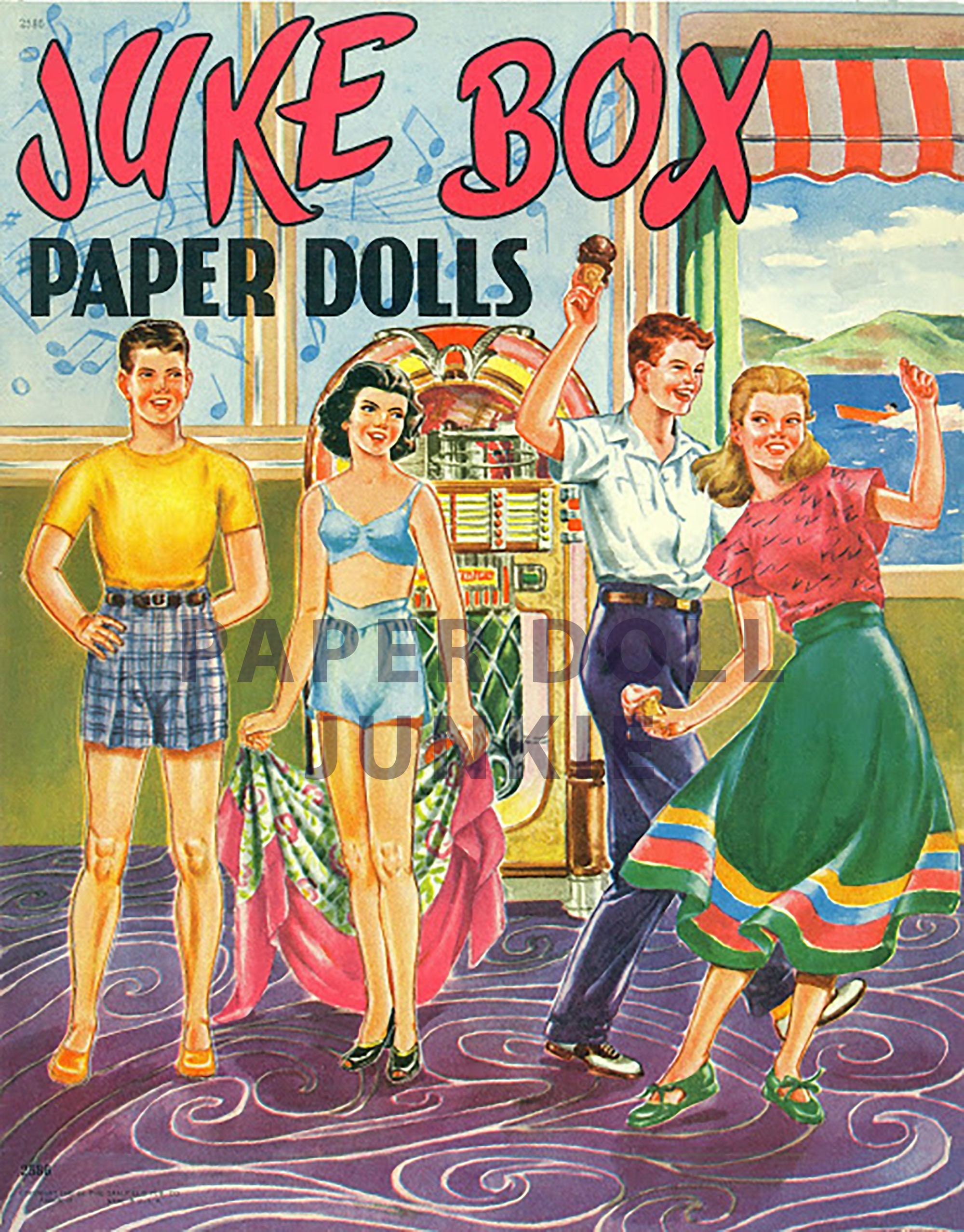 アート・デザイン・音楽 famous movie pirates paper dolls Vintage Paper Dolls - Instant Download Printable - PDF and