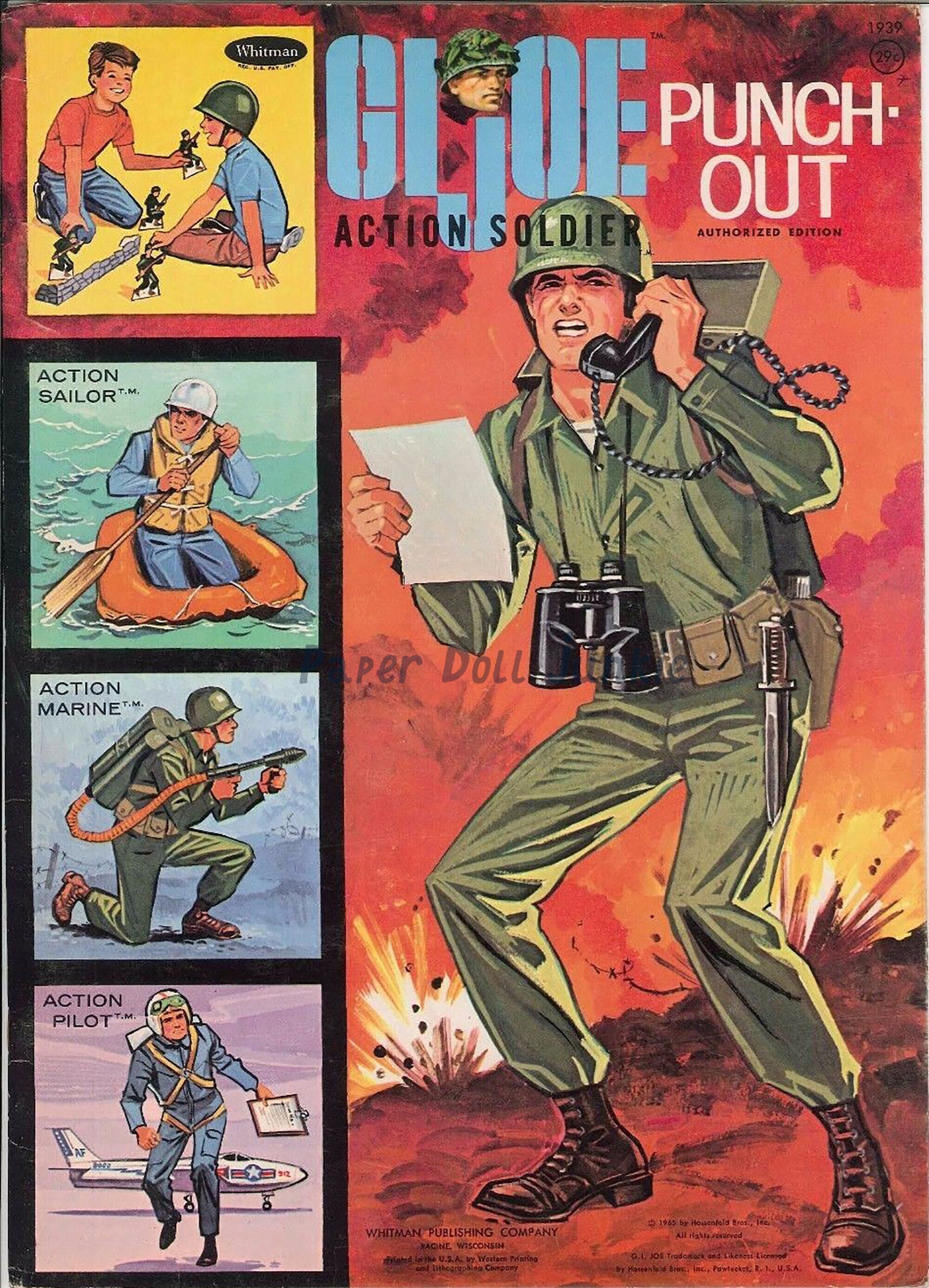 ビンテージGI JOE アクションソルジャー1964
