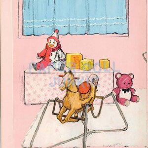 Vintage Paper Doll - Baby First Step - 1965 Paper Doll - Instant Download Printable PDF and JPEG files - Doll Clip Art image 4