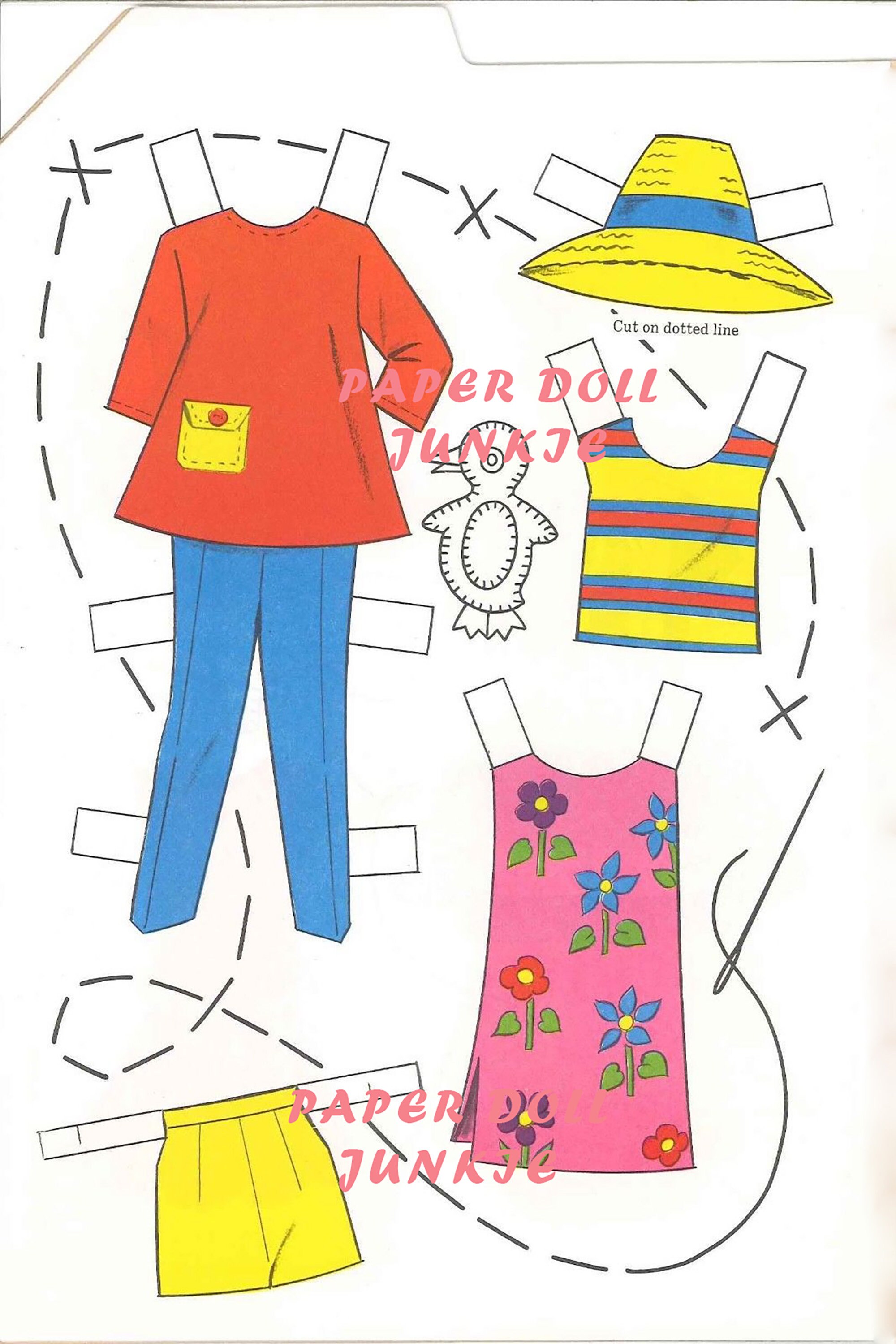 Vintage Betsy Mccall Paper Doll Book Printable Paper Dolls Instant ...