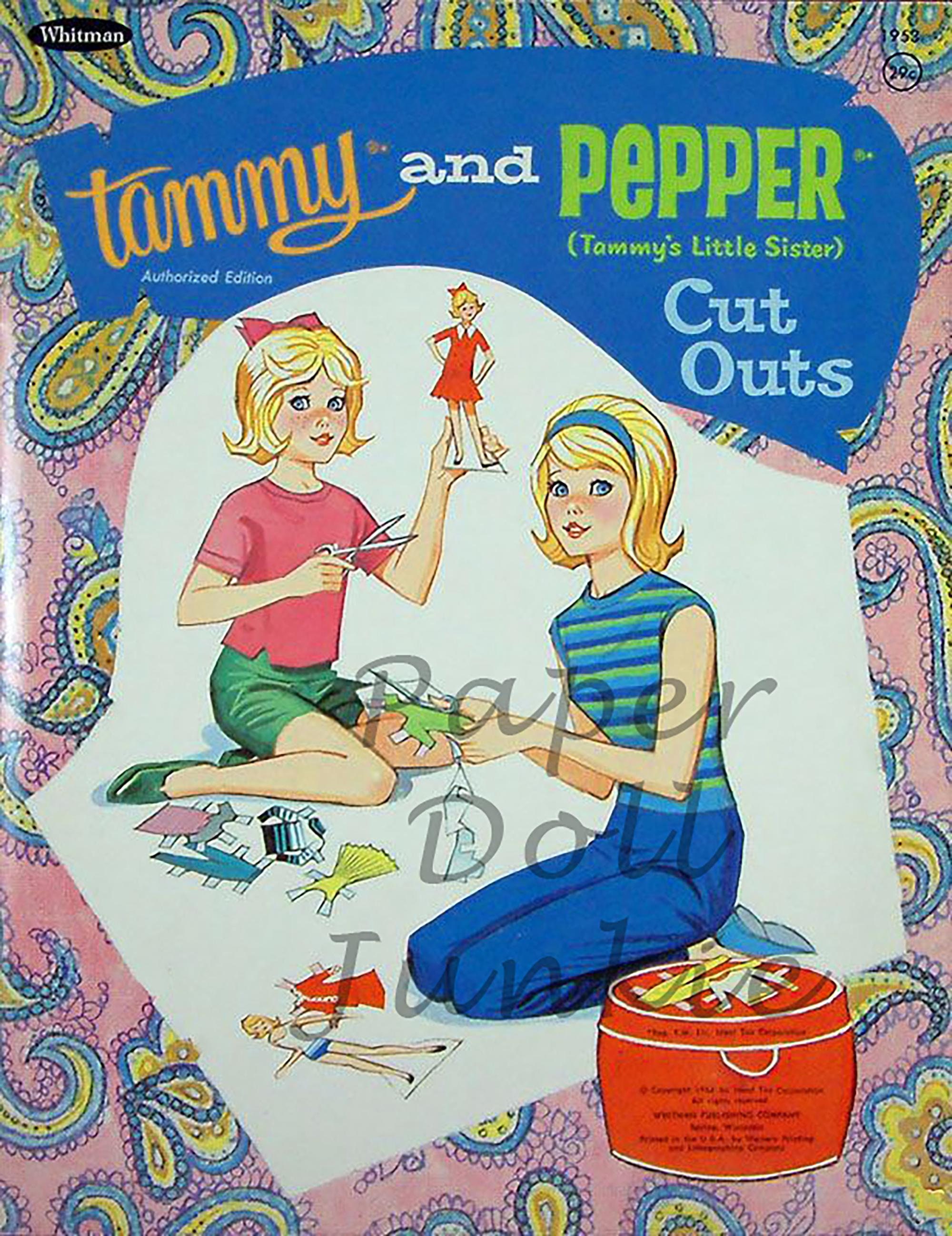 Petit Magazine Tammy Années 60 – 21 Tenues Pour Poupées – Vintage Japon
