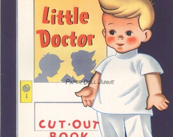 Instant Download Little Doctor Paper Dolls PDF Download