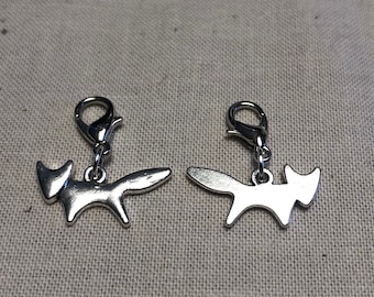 Fox - Set of 5 - Stitch Markers