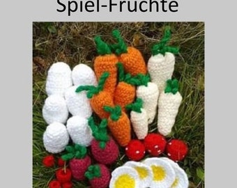 Play Fruits - needle-bound little things for the shop, by Maria Lind-Heel (self-published)