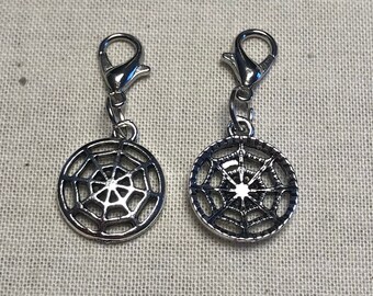 Spider Web - Set of 5 - Stitch Markers