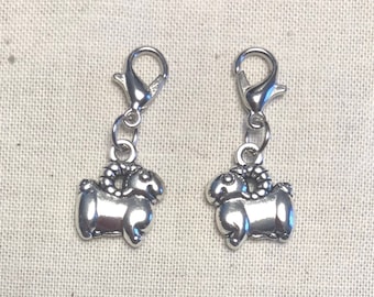 Ram - set of 5 - stitch markers