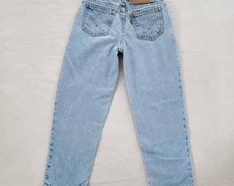Vintage Levi's Light Wash Jeans Orange Tab Kids 6 - Etsy