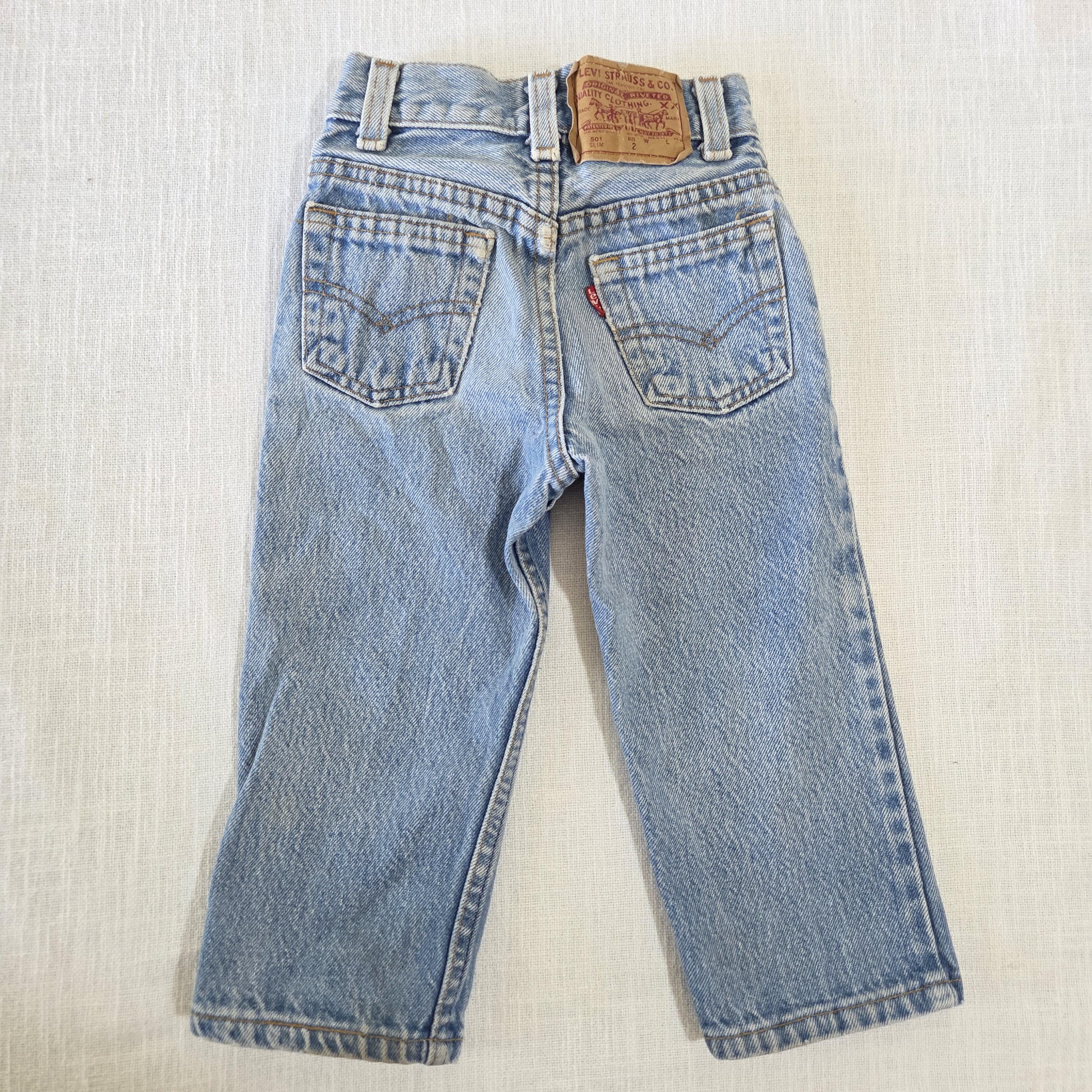 Kids Vintage Levis 501 - Etsy