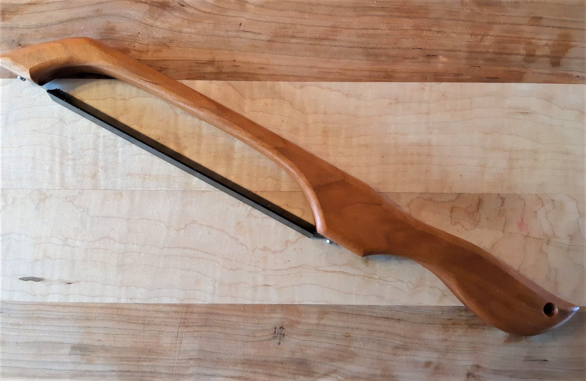 WOOD BREAD KNIFE Bread Knife Bow Bread Knife Bow Saw Bread Etsy