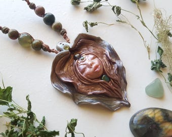 sacred divine yoni goddess necklace, goddess jewelry, yoni necklace