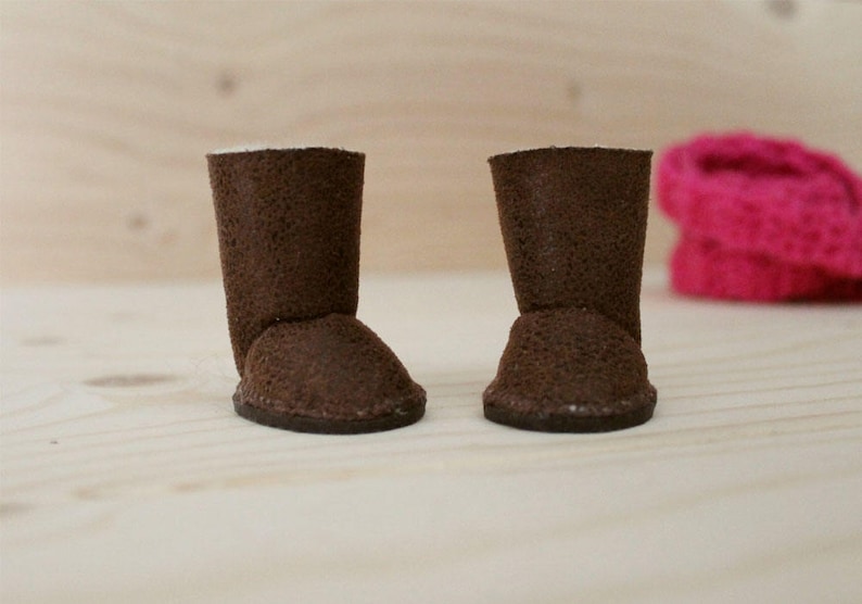 PDF Tutorial Boots Doll / Doll Booties 4cm/1.5 / Pattern Shoes Doll Sewing / Clothes Pattern / How To Make Shoes Dolls / DIY zdjęcie 4