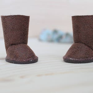 PDF Tutorial Boots Doll / Doll Booties 4cm/1.5 / Pattern Shoes Doll Sewing / Clothes Pattern / How To Make Shoes Dolls / DIY zdjęcie 5