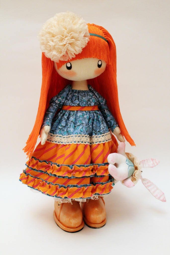 How to Make Doll Hair Rag Doll Hair Yarn Making Make Your Etsy