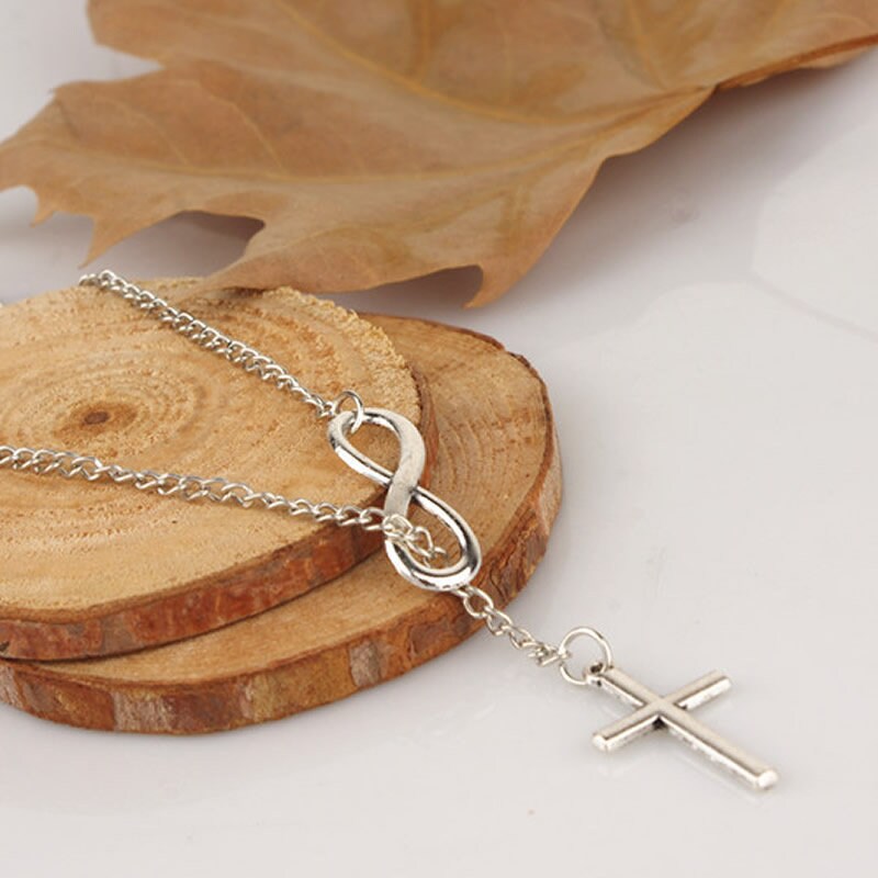 Religious Infinity Cross Interlock Necklace - Etsy