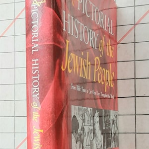 Pictorial History of the Jewish People by Nathan Ausubel  1976 Hardcover and Dustjacket  29th Printing - Scroll down for full description