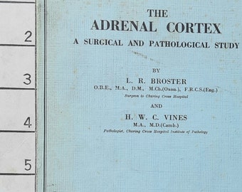 Adrenal Cortex 1930s Intersexual Case Studies UK Broster Vines Hermaphrodites HC