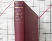 Fifth Avenue Hospital Clinics NY 1927 HC No Dj Cardinal Cooke Center Vintage Medical Book