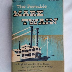 The Portable Mark Twain 1960 Edited by Bernard De Voto Paperback -scroll down for full description