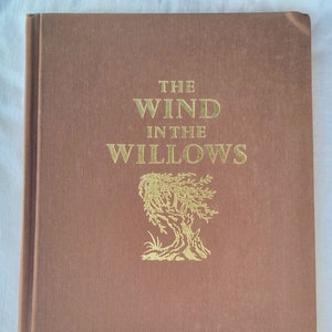 The Wind in the Willows by Kenneth Grahame Hardcover with Poor Dustjacket 1980 Edition Hague Illustrations -scroll down for item details