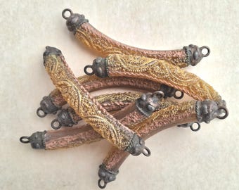 Resin Purse Handles Choose One or More Ornate Tan Textured Design Replacement Vintage Handbag, Price is for 1,  scroll down for full details