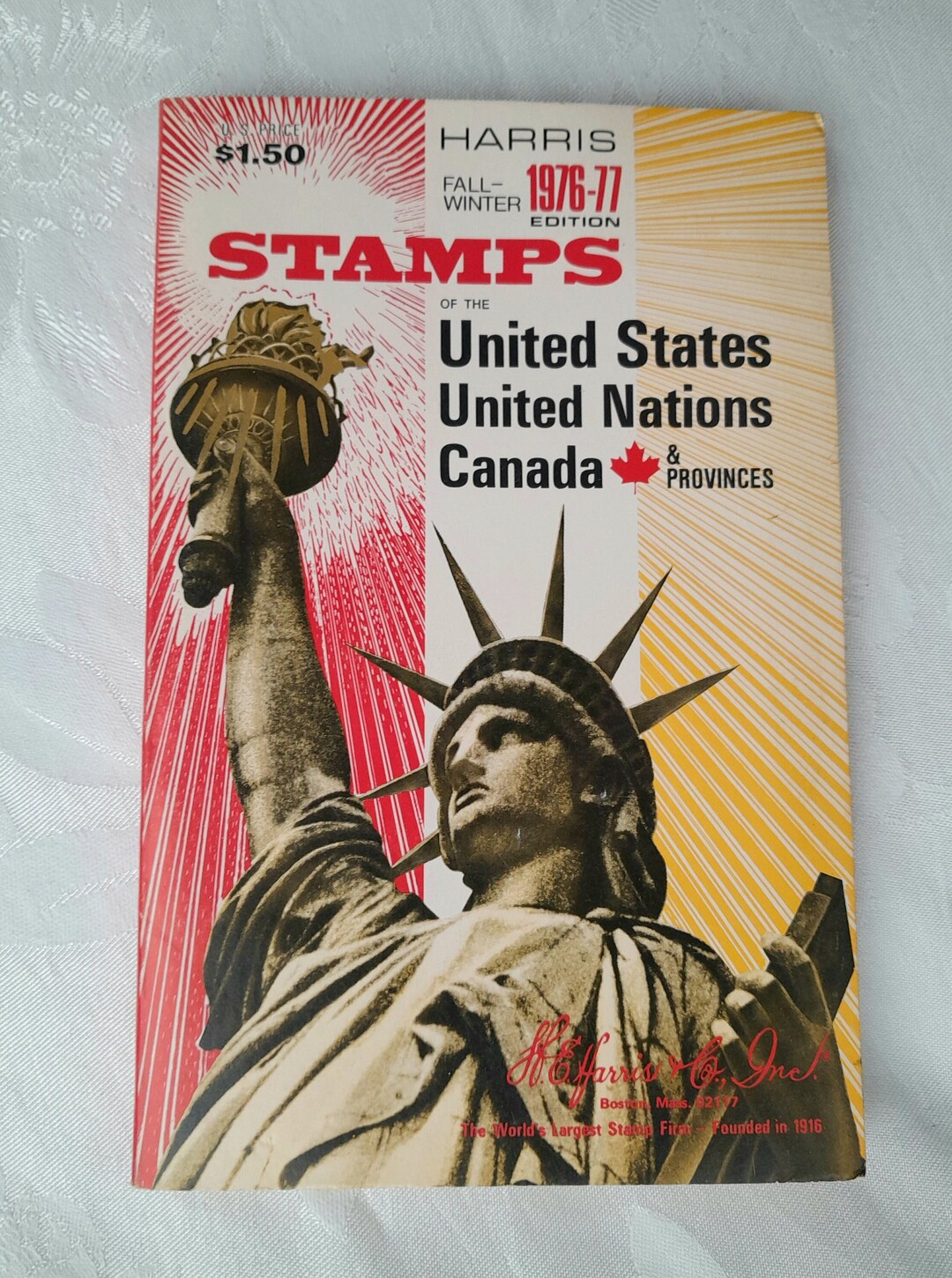 Harris Catalog Stamps of the United States Fall/winter 197677 Edition