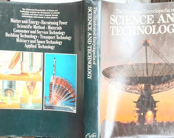 Illustrated Encyclopedia of Science and Technology 1979 Exeter 1st US Publishing Hardcover with Dustjacket -scroll down for full description