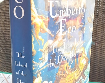 The Island of the Day beige von Umberto Eco 1st English Edition is Statementd Hardcover mit Schutzumschlag 1995 - bitte nach unten rollen für die volle Beschreibung