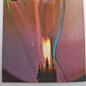 Edgerton e Vandiver Photo Postcard Bullet and Candle 1970s Strobe Photography Pioneers Unposted - role para baixo para uma descrição completa