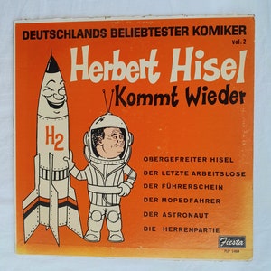 Disco de vinilo de comedia alemana de los años 60 de Herbert Hisel, Kommt Wieder, volumen 2. Desplácese hacia abajo para ver la descripción completa