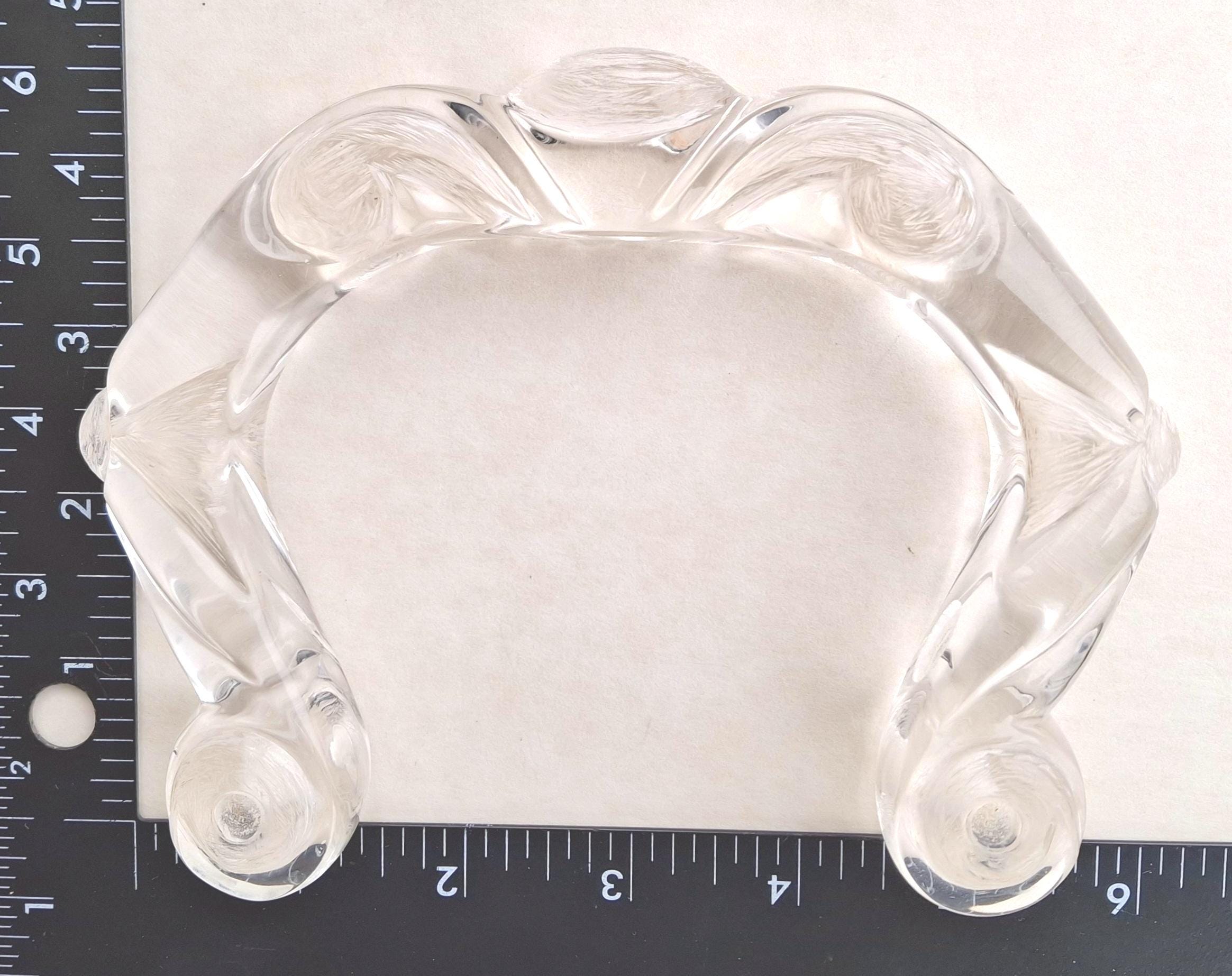 Resin Purse Handles Choose One or both, Clear Replacement for Vintage Handbag -scroll down for full description