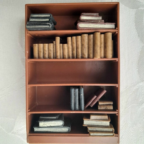 Dollhouse Bookcase Etsy