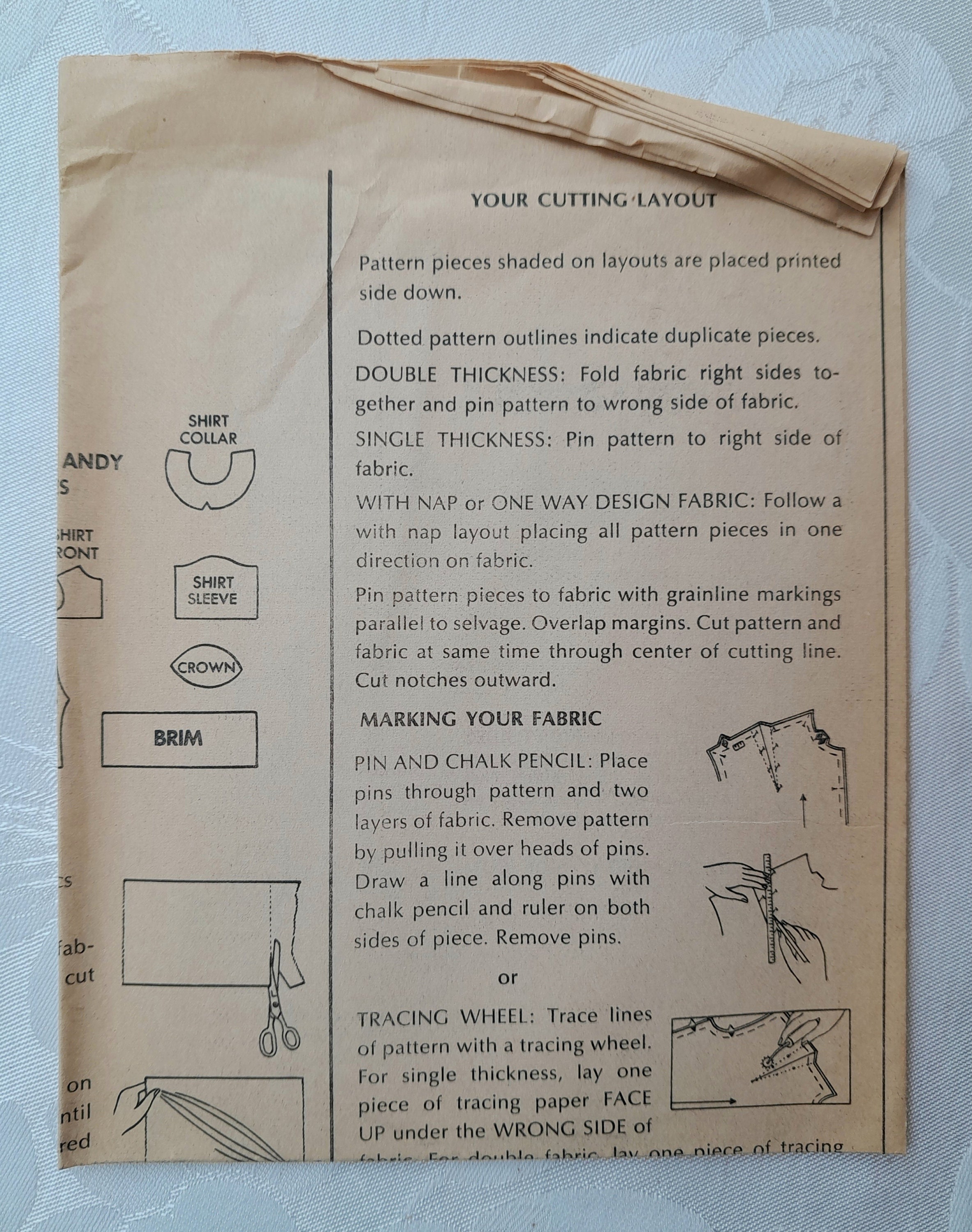 Raggedy Ann &amp; Andy Doll Pattern, Mccall's 2531 With Transfer Sheet ...