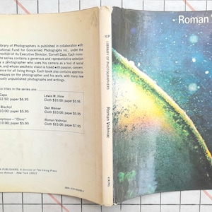 Roman Vishniac, '74 1.ª edición, Vida en el gueto judío y microscopía de la naturaleza, Biblioteca de fotógrafos del ICP HC w Dstjckt - desplácese para ver los detalles