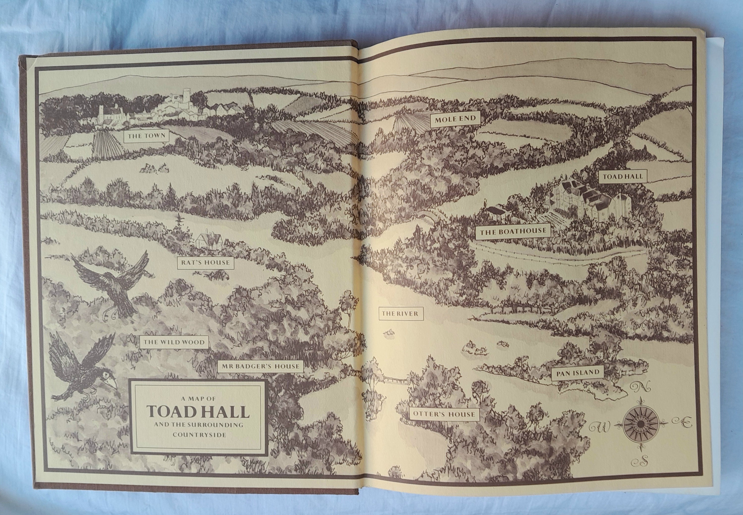 The Wind in the Willows by Kenneth Grahame 1980 Edition Hardcover With ...