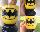 Pilon, Batman Inspired Wood Mortar and Pestle, Puerto Rican Flag Mortar and Pestle Pilon