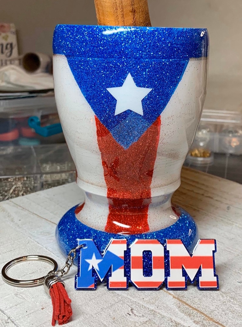 Pilon Puerto Rico Medium Wood Mortar and Pestle Puerto Etsy