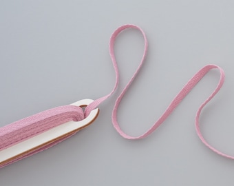 Dusty Rose Cotton Ribbon