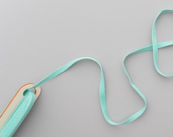 Mint Cotton Ribbon