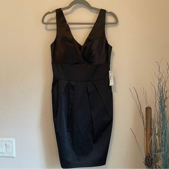 bisou bisou black dress Bisou Bisou Black Dress Short Size 8 Straps Cocktail BRAND NEW TAGS Retail $60