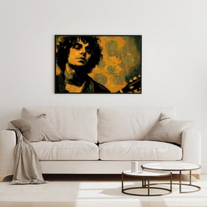 Syd Barrett Poster, Syd Barrett Art Print image 1