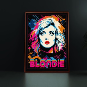 Blondie, Debbie Harry, Poster Art