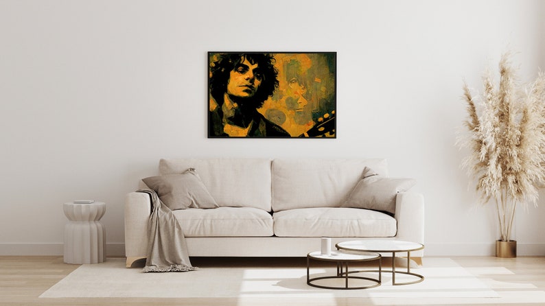 Syd Barrett Poster, Syd Barrett Art Print image 1