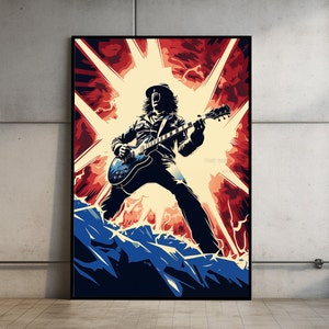 Angus Young Poster
