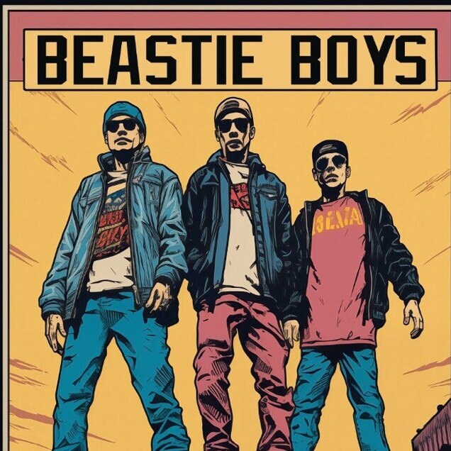 Beastie Boys Poster - Etsy